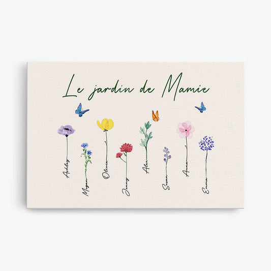 Le Jardin de Mamie - Cadeau Personnalisé 🌸💖