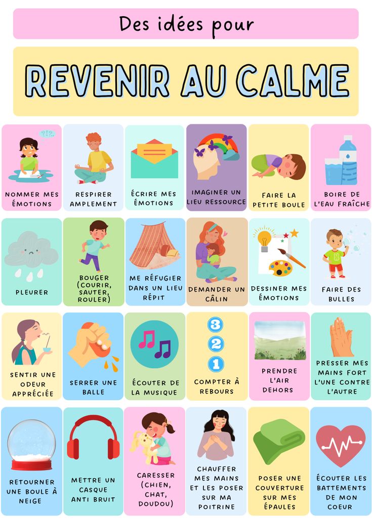 Affiche - Idées pour Revenir au Calme en Classe