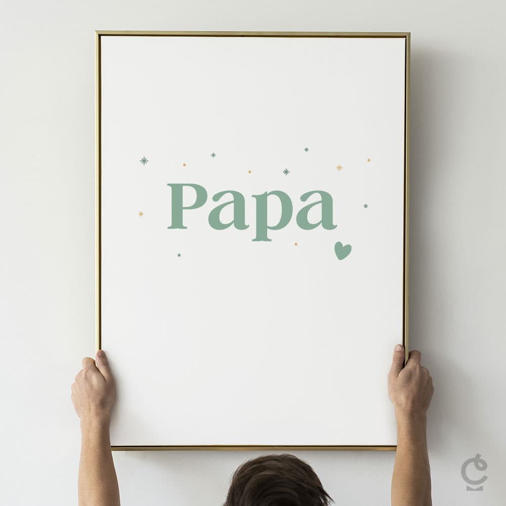 🌟 Offrez l'Affiche "Papa à Personnaliser" ! 🌟