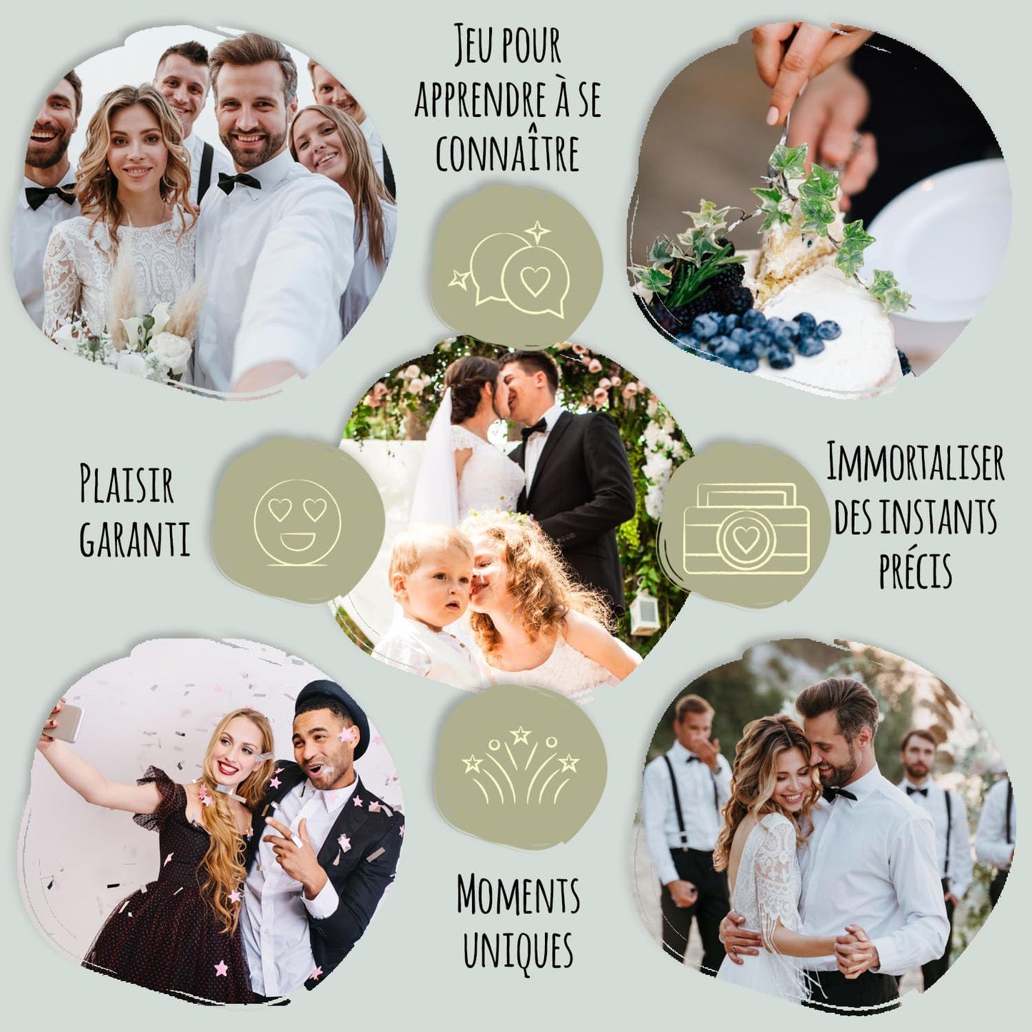 Jeu Photo de Mariage | 50 Défis Photo pour votre Mariage