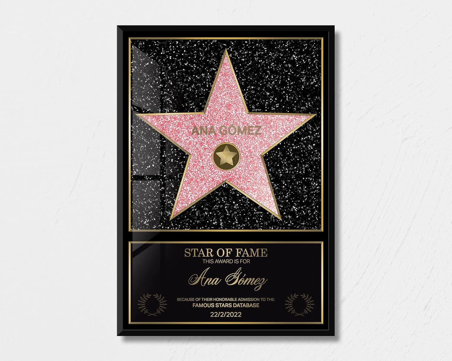 Panorama Star of Fame - Étoile Hollywood Personnalisée 🌟