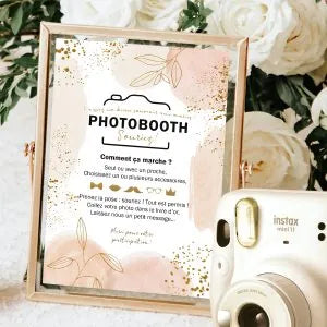 Affiche Photobooth Mariage