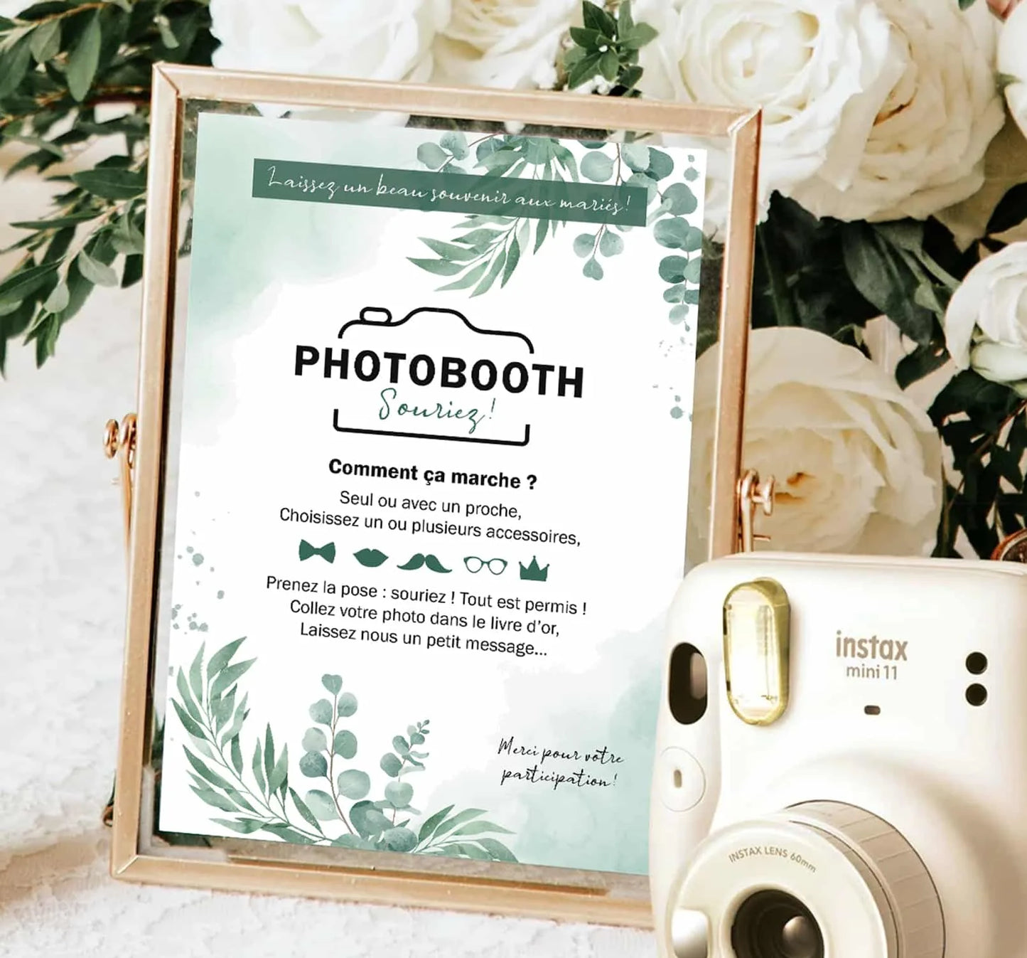 Affiche Photobooth Mariage