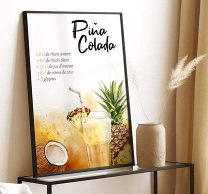 Affiches Recettes Cocktails – Lot de 6 à Télécharger 🍹