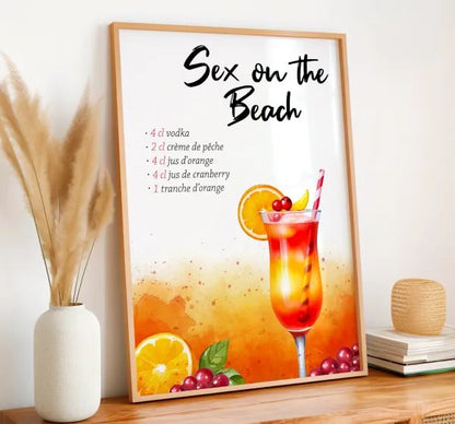 Affiches Recettes Cocktails – Lot de 6 à Télécharger 🍹