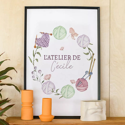 🧵 Créez une Affiche "Atelier de Couture" Personnalisée ! 🧵