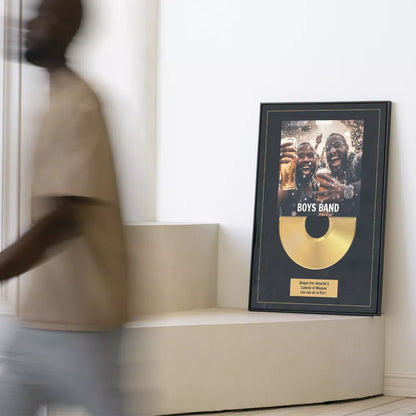 🏆 Créez votre Affiche Disque d'Or Personnalisée ! 🏆