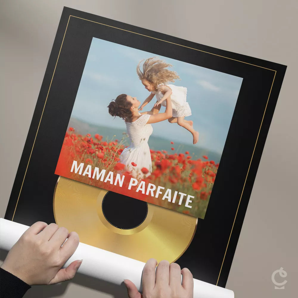 🏆 Créez votre Affiche Disque d'Or Personnalisée ! 🏆