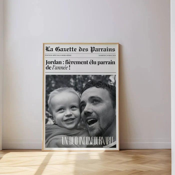 Affiche Parrain - La Gazette des Parrains