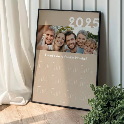 📅 Créez votre Grand Calendrier Photo 2025 Personnalisé ! 📅