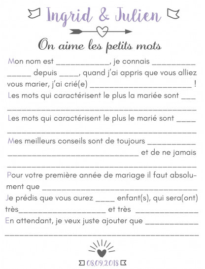 Livre d'Or à Trou pour Mariage - Personnalisé pour des Souvenirs Inoubliables